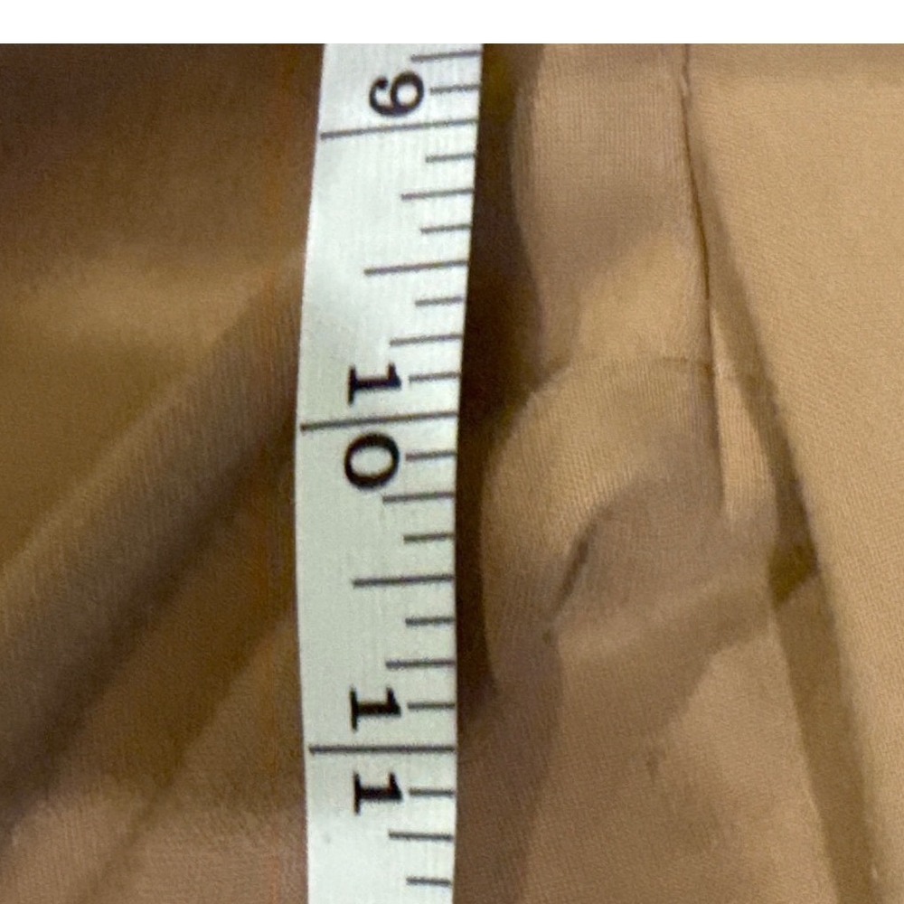 J.Crew Cameron 365 Woman 6 Slim High Rise Pants Camel Tan Classic Business Dress - Picture 7 of 8